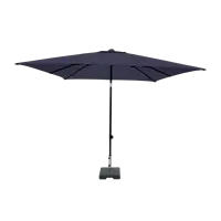 Madison Parasol Corsica Push-up Rechthoek 200x250cm - Saffier Blauw