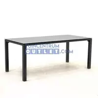 Vita Tuintafel Lucerne Graphite 180x90x74cm