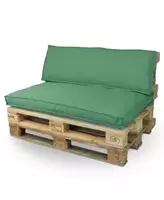 Unique Living Palletkussenset Luana - groen