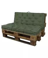 Unique Living Palletkussenset Scandic - groen