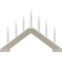 Konstsmide 3985-975 Schwibbogen Pyramide Warmweiß LED Beige (matt)