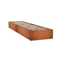 Tuinvoordeel Watertafel cortenstaal 400 x 100 x 40 cm