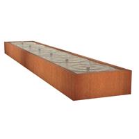 Tuinvoordeel Watertafel cortenstaal 600 x 100 x 40 cm