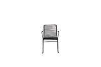 Garden Impressions Hermes stapelbare fauteuil-carbon black/mystic grey