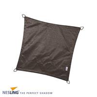 Nesling Coolfit 3.6 x 3.6 m antraciet schaduwdoek