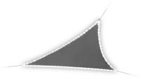 Schaduwdoek Solar Rand-leds 3,6 Meter Polyester Antraciet