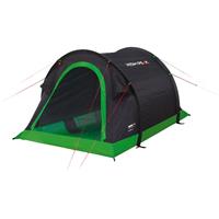 Pop-up Tent Stella 220 X 140 X 110 Cm Zwart/groen