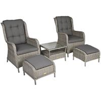 Garden Pleasure Sessel-Set VALENCIA, 5-tlg 970383