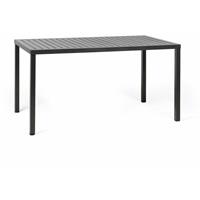 Nardi Tafel Cube rechthoekig; 140x80x75.5 cm (LxBxH); antraciet; rechthoekig