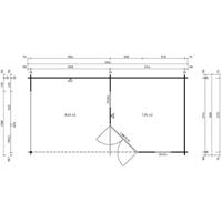 Alpholz 5-hoekig Tuinhuis Liwa