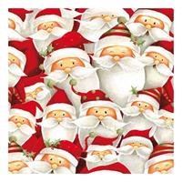 Ambiente 20x Kerst thema servetten 33 x 33 cm -