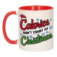 Bellatio Grappige Kerstmis mok calories dont count at Christmas 300 ml -
