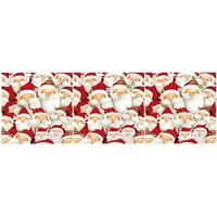 Ambiente 60x Kerstman servetten 33 x 33 cm -