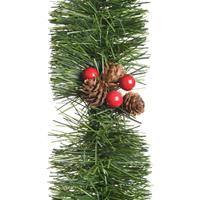 Bellatio Kerstversiering folie/lametta slingers 270 cm -