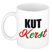 Bellatio Kutkerst koffiemok / theebeker Kerstmis 300 ml -