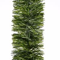Decoris 6x Groene dennen kerstslingers 270 cm kerstboom versieringen -