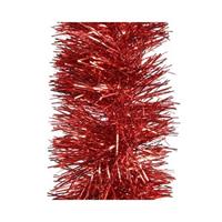 Decoris 3x Rode folie slingers/guirlandes 270 x 10 cm kerstboomslingers -