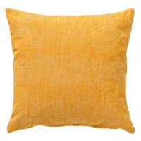 Dutch Decor NATURA - Sierkussen van bio katoen 45x45 cm Golden Glow - geel - 