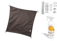 Nesling Compleet pakket:  Coolfit 3.6x3.6m Antraciet