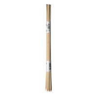 Nature 30x Bamboestokken / tonkinstokken 40 cm - diameter 3.5-4 mm - splitbamboe - plantensteunen / plantstokken
