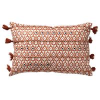 Dutch Decor TEQUILA - Sierkussen van katoen 40x60 cm Potters Clay - oranje - 