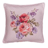 Clayre & Eef Roze Kussenhoes 40*40 cm DTR21