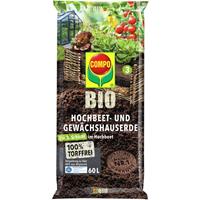 COMPO Hochbeet- und GewÃchshauserde torffrei (60 L) | BIO Erden von