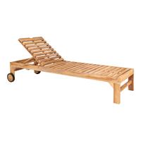 Hioshop Andorra loungemeubel ligbed naturel.