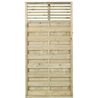 Trendyard Geimpregneerd Houten Tuinscherm Newline 90 x 180 CM