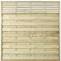 Trendyard Geimpregneerd Houten Tuinscherm Newline 180 x 180 CM