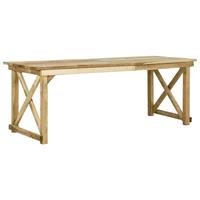vidaXL Gartentisch 200x79x75 cm ImprÃgniertes Kiefernholz 