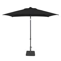 Rhino umbrellas Parasol Lugo 150x210cm rectangle (black)