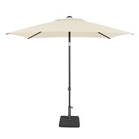 Rhino umbrellas Parasol Lugo 150x210cm rectangle (vanilla ice)