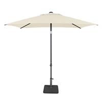 Rhino umbrellas Parasol Lugo 150x210cm rectangle (vanilla ice)