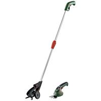 Bosch Isio Accu Grasschaar, Struiksnoeischaar Incl. accu, Incl. oplader, Incl. opzetstuk voor gras en struiken, Met verlenging 3.6 V Li-ion