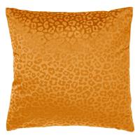 Dutch Decor CHESSY - Kussenhoes met dierenprint 45x45 cm Golden Glow - geel - 