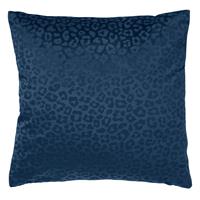 Dutch Decor CHESSY - Kussenhoes met dierenprint 45x45 cm Insignia Blue - blauw - 