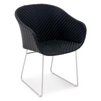 Garland Polyrattan tuinstoel Monza zwart