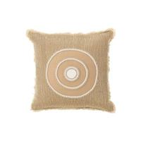 Textiel voor buiten J-line COUSSIN CERCLE IBIZ CO BLA/BEI (49.5x49.5x4cm)