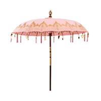 Butlers ORIENTAL LOUNGE Sonnenschirm Ø180cm Marktschirme pink