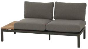 Siena Garden Loungesofa "Alvida", Loungebank rechts, 2-Sitzer, BxTxH: 175x84x70 cm