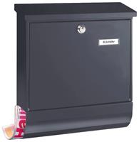 Burg Wächter Briefkasten »SET VARIO 86720 ANT (EC)«, aus Stahlblech, mit Zeitungsfach