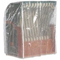 SONNENPARTNER Schutzhülle transparent, 1-Sitzer, mittelschwere Ausführung 100x110x156 cm (BxTxH)