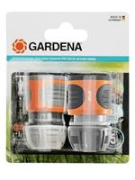 Gardena Hose Connector Set 13 mm (1/2")  15 mm (5/8")