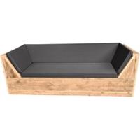 Wood4you loungebank Phoenix Steigerhout 190Lx70Hx80D cm strak
