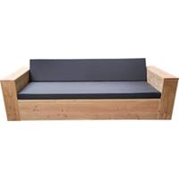 Wood4you Loungebank Washington Douglas 210Lx70Hx80D cm - incl kussens