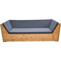 Wood4you loungebank Phoenix Douglas 190Lx70Hx80D cm strak