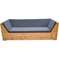 Wood4you loungebank Phoenix Douglas 210Lx70Hx80D cm strak