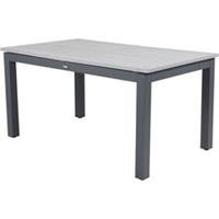 Hioshop Albany eettafel tuin incl. extra blad 152, 210 cm