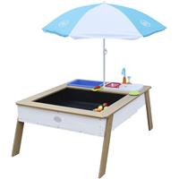 AXI Linda Sand & Wassertisch aus Holz mit Spielküchenspüle | Matschtisch / Spielküche / Wasserspieltisch / Sandtisch für Kinder in Braun & Weiß mit
